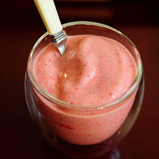Quick Strawberry Sherbet