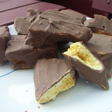Crunchy Part of a Cadbury's Crunchie Bar