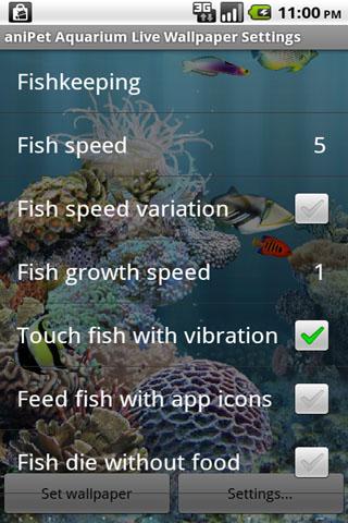 【免費個人化App】aniPet Aquarium LiveWallpaper-APP點子