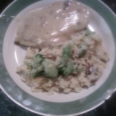 Smothered Pork Chops With Dirty Rice