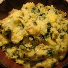 Colcannon Mashed Potatoes with Dubliner Cheese