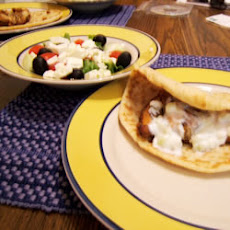 Greek Chicken Pitas