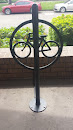 Black Bicycle Stand