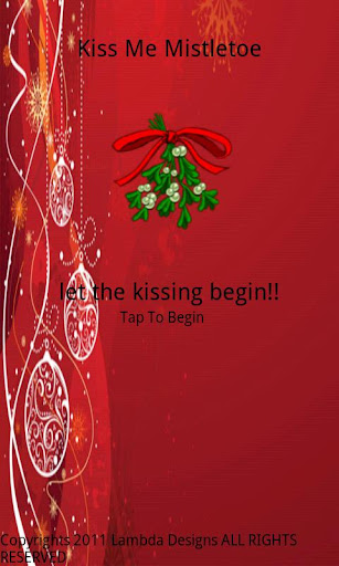 Kiss Me Mistletoe