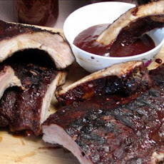 Sweet and Spicy Dry Rub on Ribs or Salmon
