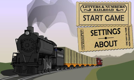 Letters Numbers Railroad HD