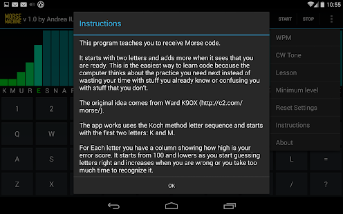 Ham Radio Morse Code Program