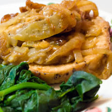 Roast Pork with Onion Stuffing