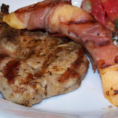 Grilled Prosciutto-Wrapped Cantaloupe