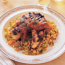 Spiced Brown Rice Pilaf