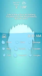How to install Iceberg Theme ssLauncher OR 1.0 apk for android