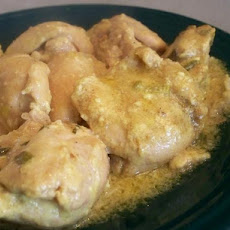 Light Crock Pot Chicken Curry