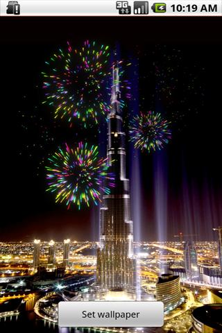 Fireworks At Dubai
