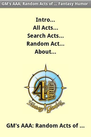 Random Acts ... Fantasy Humor