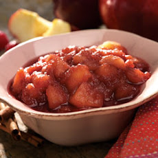 Chunky Raspberry Applesauce