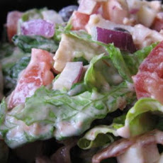 Day After Thanksgiving Fiesta Turkey Salad (Leftover)