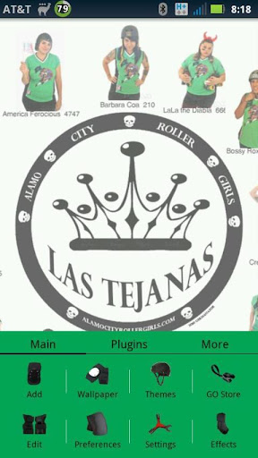 【免費個人化App】Las Tejanas Roller Derby Theme-APP點子