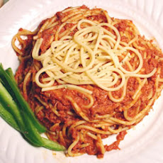 Spaghetti with Corned Beef