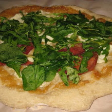 Biancoverde (Greens on White) Pizza