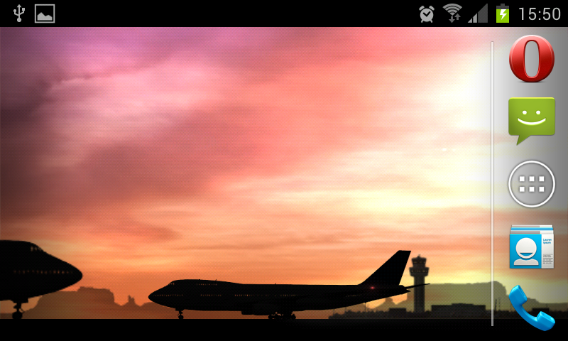 Android application Airplanes PRO Live Wallpaper screenshort