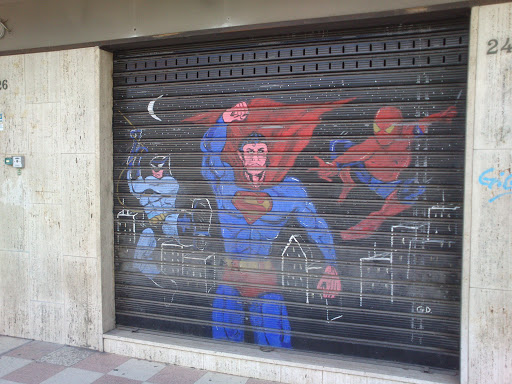 Superheroes Murales 