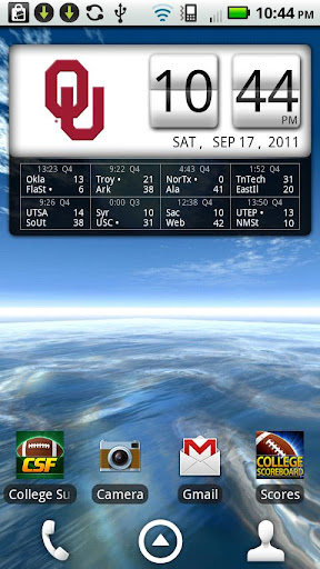 【免費運動App】Oklahoma Sooners Live Clock-APP點子