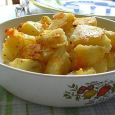 Oven-Roasted Parmesan Potatoes