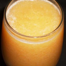 Cantaloupe, Peach and Pineapple Smoothie