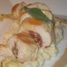 Italian Stuffed Chicken Breast With a Marsala Sauce