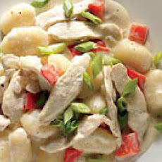 Creamed Chicken with Gnocchi Dumplings
