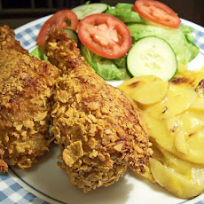 Judith Comfort's Crispy Oven-Fried Chicken