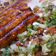 Hoisin Glazed Salmon or Sea Bass