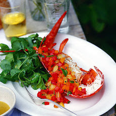 Lobster with Red and Yellow Tomatoes