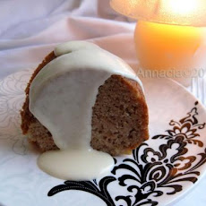 Fresh Apple Cake With Rum Sauce