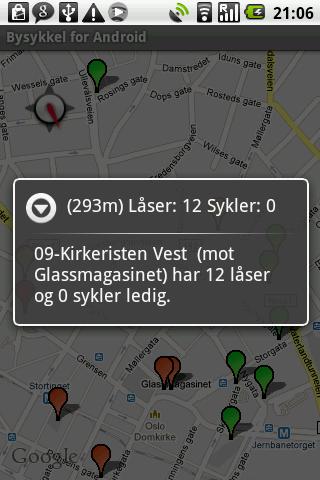 Bysykkel for Android