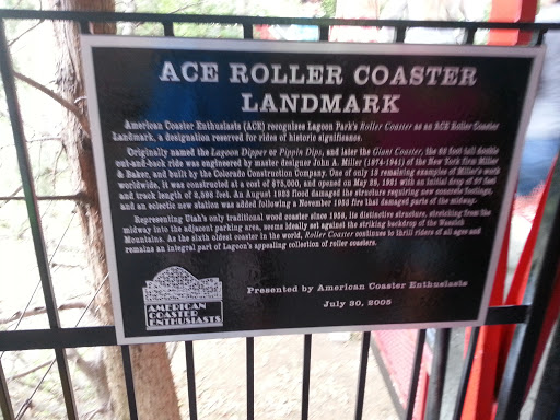 ACE Roller Coaster Landmark