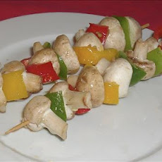 Mushroom Kabobs