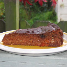 Gluten-Free Persimmon Pecan Cake