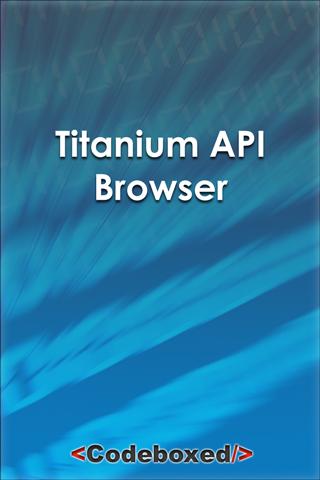 Titanium API Browser