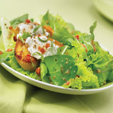 Goat Cheese Bruschetta Salad