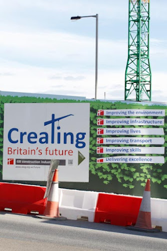 <p>
	Kings Cross development 'promotional' signage</p>

