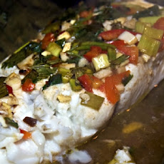 Steamed Halibut