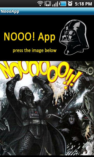 【免費娛樂App】Darth Vader Nooo! Button-APP點子