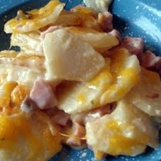 Cheesy Potatoes and Ham