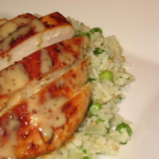 Honey Mustard Beef/Chicken With Macadamia Rice