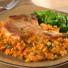 Pork Chops With Red Rice
