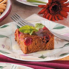 Cranberry Molasses Cake