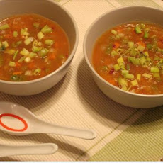 Vegetarian Manchow Soup