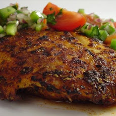 Blackened Catfish With Salsa Fresca With Cilantro