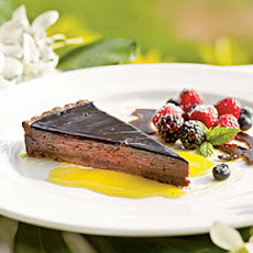 Waialua Chocolate Tart with Sable Crust